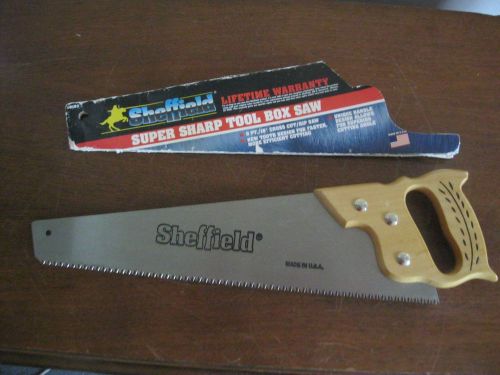 Sheffield 9 pt./16&#034; Crosscut Rip Saw