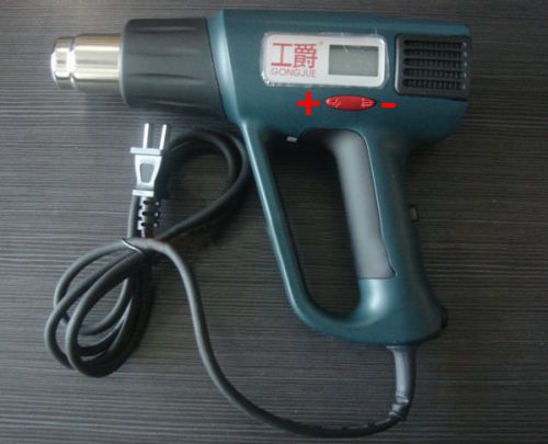 Lcd display hot air gun heat 2000w 50 °c -630 °c control for sale