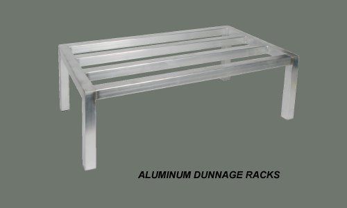 NEW Winco ADRK-2060 20-Inch by 60-Inch Dunnage Rack  12-Inch High  1200-Pound Ca