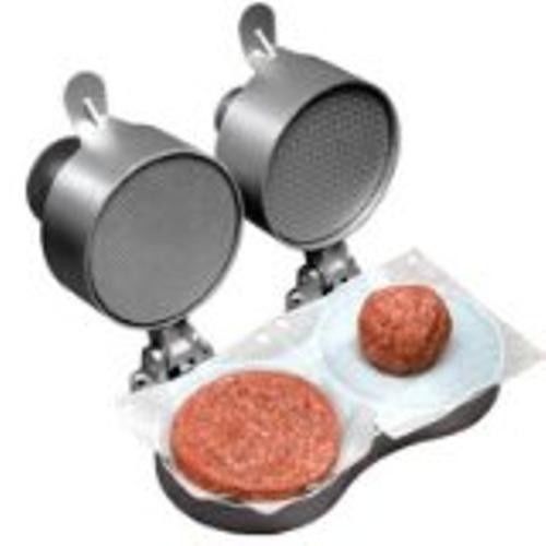 Double Hamburger Patty Maker - Burger Press - Non-Stick