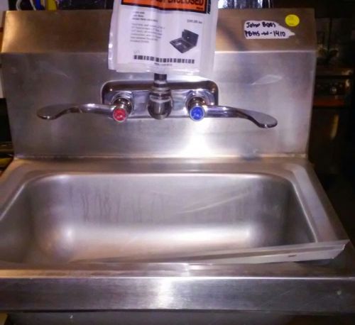 Used restaurant equipment - hand sink - pbhs-1410-4d1x - john boos for sale