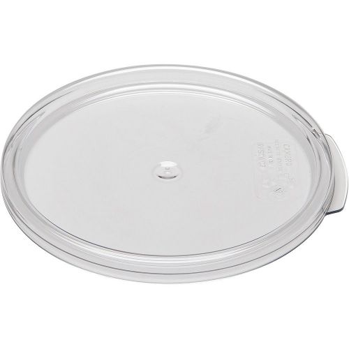 CAMBRO MEDIUM 2 AND 4 QT. CAMWEAR LIDS, 12PK CLEAR RFSCWC2-135