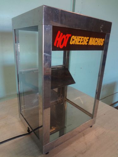 HD COMMERCIAL &#034;SERVER&#034; COUNTER TOP HOT NACHO CHEESE MERCHANDISER/DISPLAY CASE