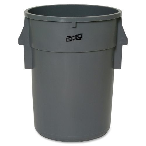 GJO11585 Trash Container, Back Saver, 44 Gal., Dark Gray