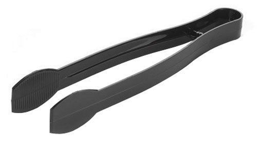 Fineline Settings Platter Pleasers Black 9&#034; Tongs 48 Pieces