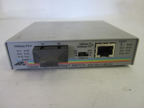 ATI Allied Telesyn AT-FS202 FS202 Fast Ethernet Switch