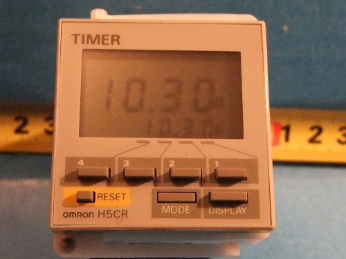 Omron h5cr-ss   ,  12-24vdc ,  timer, price for 1 item, used for sale