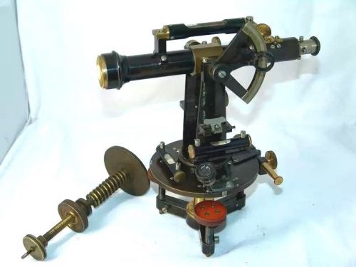 1890-1910 antique THEODOLITE Jos &amp; Jan Fric PRAHA,old rare