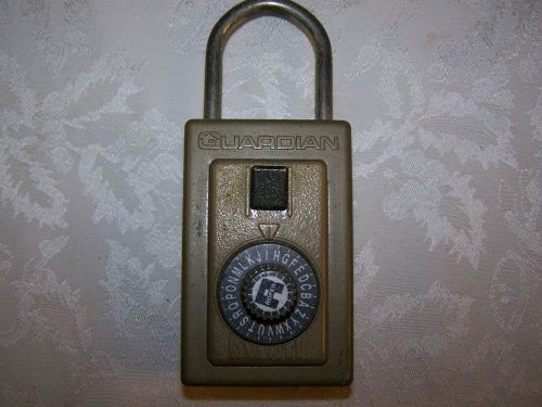 Guardian Avanti Used Combination Lock Box Realtor/Contractor