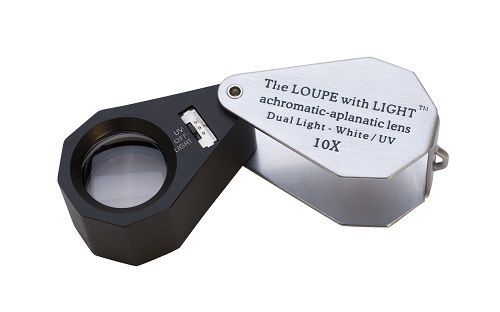 Eurotool 10x Triplet LED / UV Lighted Loupe