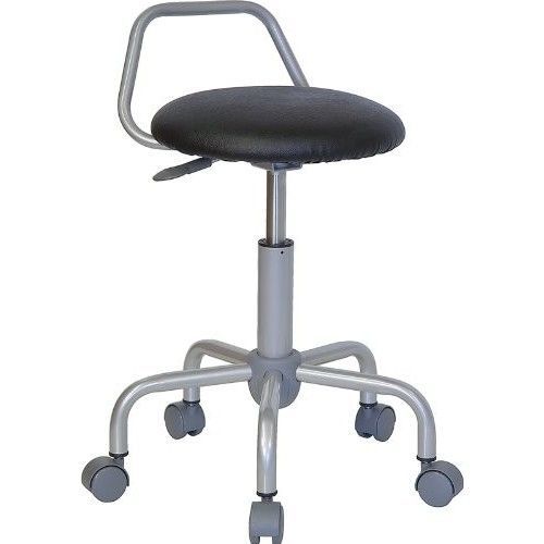 Adjustable Stool Black Draft Garage Office Studio Hospital Workshops Classroom