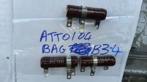 CLAROSTAT RESISTOR VP-25-KA 3 OHMS