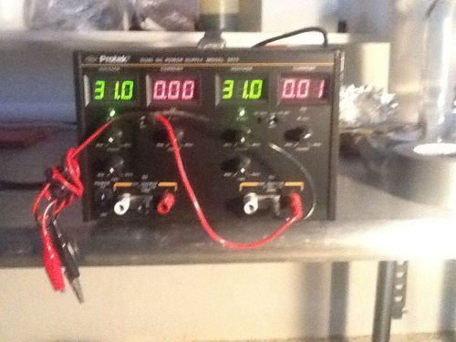 PROTEK DUAL DC POWER SUPPLY MODEL 3015