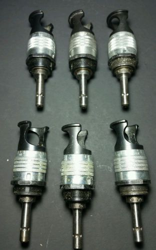 Lot of 6 Zephyr Hi Speed Microstop Countersink Quick Chuck  Aircraft Tool #2