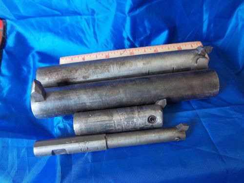 LOT OF 4 USED LATHE TOOL BORING BARS ALL CRITERION BRAND VARIED DIAMETER