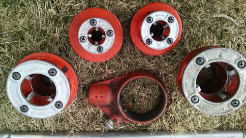 USED RIDGID 12R HAND THREADER SET   .99 NR