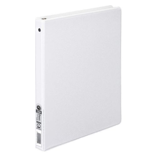 Basic Binder, View, Round Ring, 1/2in, White W362-13WPP