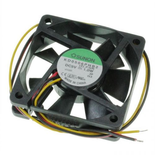 Ventilator / Fan 5V 1W 60x60x15mm 30m?/h 32dBA ; Sunon KD0506PHB2