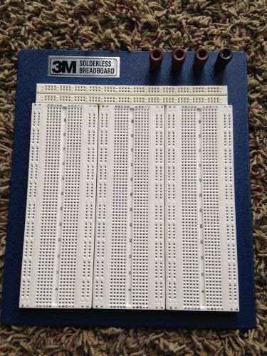 3M Solderless Breadboard Part 127w/s  # 930450-B S Stock # 80-6103-5870-9