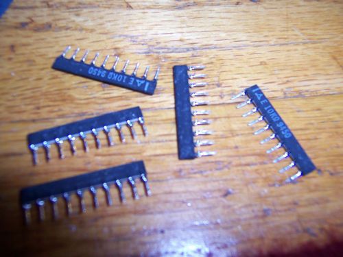 (200 pcs.) resistor networks 47K ohms (10 leads) (p#  9524)