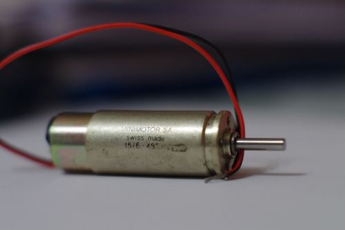 DC Motor Faulhaber 1524E012S 12V + 485:1 gearhead