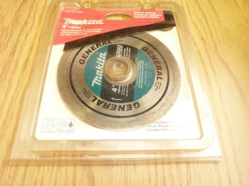 Makita 4 in. continuous rim general purpose diamond blade  a-95065 for sale