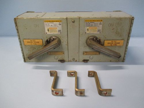 ITE Gould 60 Amp 600V V7E3622 Fusible Panelboard Switch w/ Hardware V7E3622R 60A