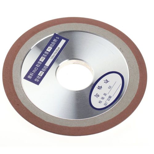 125mmX10MMX8MM  Side Tapered Type Resin Bond Diamond Grinding Wheel 150 Grit