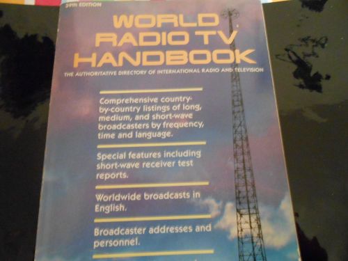 World Radio TV Handbook 1985, 39th Edition, J M Frost - Watson-Guptill Paperback