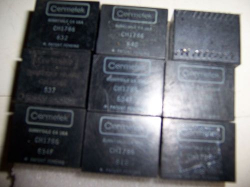 lot of 9 Cermetek CH1786 modules (modems)