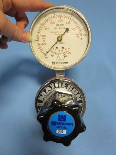 Matheson Gas Regulator Model 3491