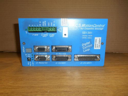 ACS Motion Control Tech80 Universal Motion Control Module, SB1381-B-E-R-A-PM