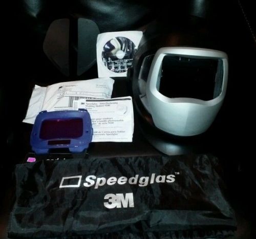 3M SPEEDGLAS 9100X WELDING HELMET w/ SIDE WINDOWS 06-0100-20SW New