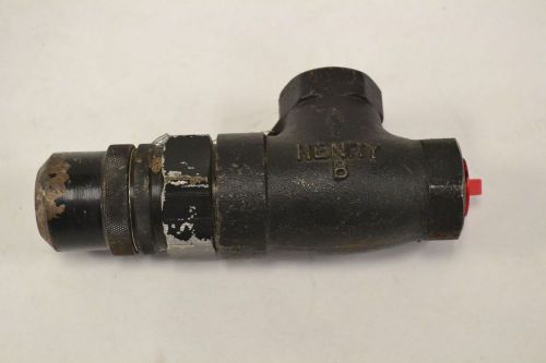 HENRY 1/2X3/4IN NPT PRESSURE RELIEF VALVE 6.1LB/HR B319723