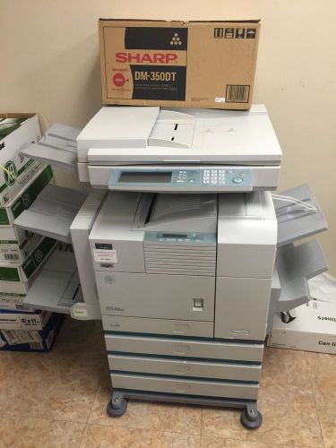 Sharp DM4551 Multi-Function Copier High Speed Finishing, Duplexing 3100 Sheets