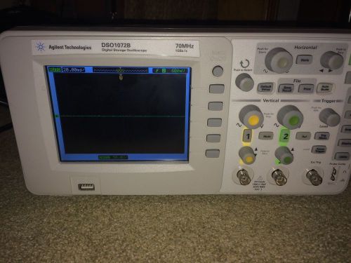 Agilent Technologies DSO1072b Oscilloscope + Two Probes