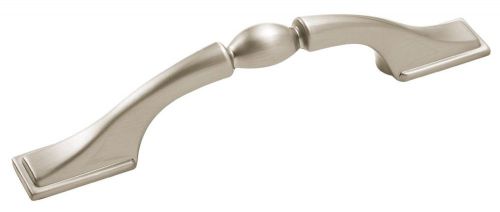 AMEROCK BP1302-G10 Brass &amp; Sterling Traditions 3&#034; Cabinet Pull Satin Nickel