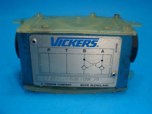 NEW VICKERS DIRECTIONAL CONTROL VALVE, DGMPC 3 ABK BAK 21, NEW NO BOX