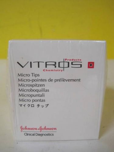 Johnson &amp; Johnson Vitros Products Micro Tips 250 Count NIB