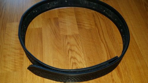 Safariland 44-94-36 Basket Weave Black Duty Belt 44&#034; 87-38 Police Gear Security