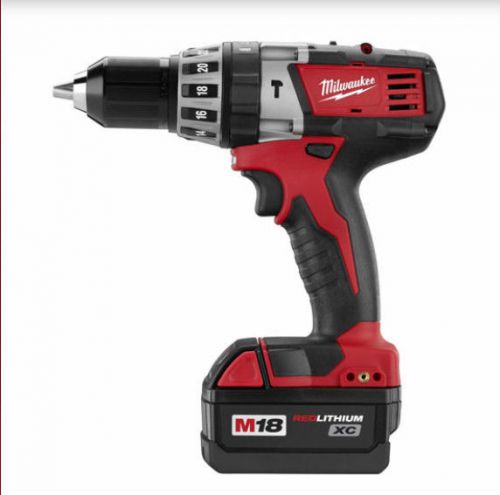 Milwaukee Tools #2602-22 M18™ Cordless Lithium-Ion  1/2 ” Hammer Drill/Driver Kit