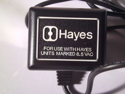 HAYES Clas 2 TRANSFORMER/AC Power Supply 52-00008 8.5 VAC 1.35A 11.5VA