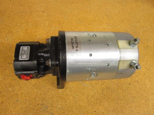 Haldex hydraulics  g1112c1a300n00 pump motor 2200976 amj4531 24v for sale