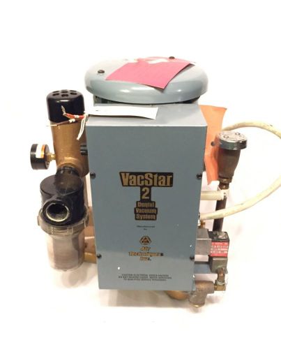 Air Techniques VacStar 2 Single Head Wet Ring 1 HP Dental Vacuum Pump Very Clean