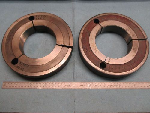 2 5/8 20 2A THREAD RING GAGES GAUGES GO NO GO 2.6250 P.D.&#039;S = 2.5910 &amp; 2.5859