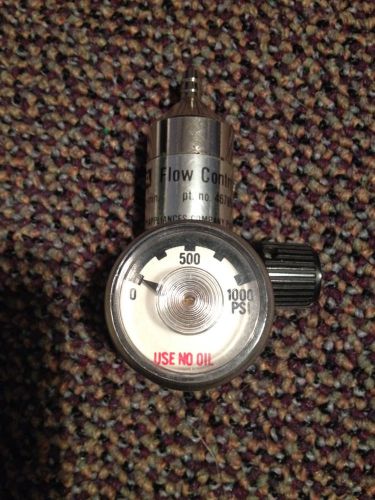 MSA Fixed Flow Control Gas Regulator Model RP .25LPM 1000psi #467895