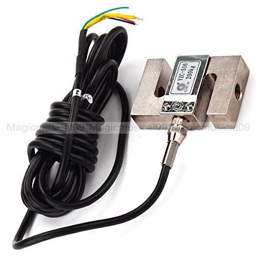 Beam Load Cell Scale Sensor S Type Weighting Sensor 200kg with Black Cable