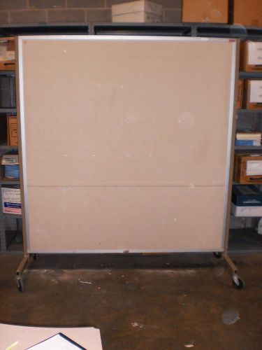 Bulletin board / Chalk Board on Wheels (CS-4339)