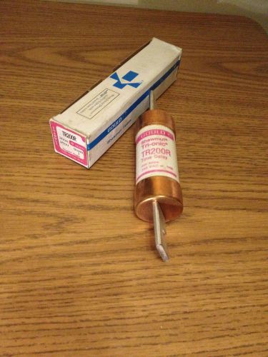 GOULD SHAWMUT TR200R 200A TIME DELAY FUSE