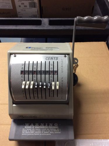 VINTAGE PAYMASTER 9000-9 SERIES  RIBBON CHECK WRITER  - TESTED OK